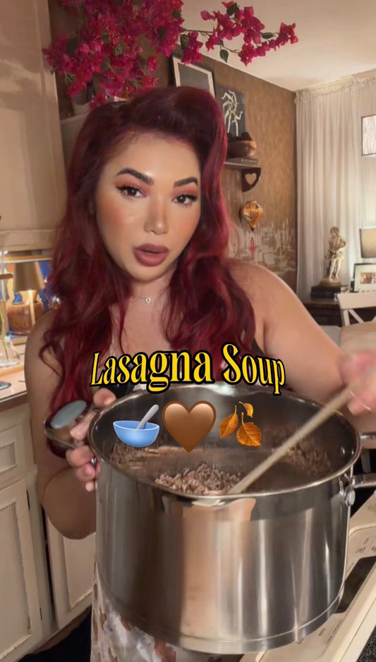 One Pot Lasanga Soup